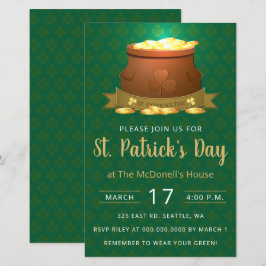 Einladung zum Gold St. Patricks Day