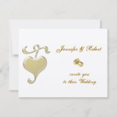 Einladung zum Goldenen Herz (Vorderseite)