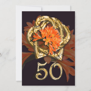 Einladung zum Goldenen Hochzeitstag