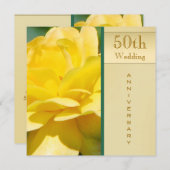 Einladung zum Goldenen Hochzeitstag (Vorne/Hinten)