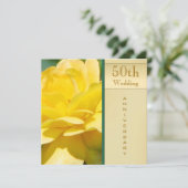 Einladung zum Goldenen Hochzeitstag (Stehend Vorderseite)