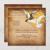 Einladung zum goldenen Jubiläum (Vorne/Hinten)