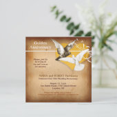 Einladung zum goldenen Jubiläum (Stehend Vorderseite)