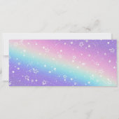 Einladung zum Goldenen Party (Rückseite)