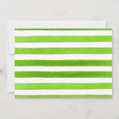 Einladung zum Golf Birthday Party (Rückseite)