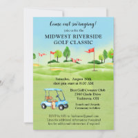Einladung zum Golfturnier