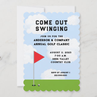 Einladung zum Golfturnier