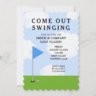 Einladung zum Golfturnier