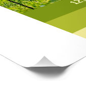 Einladung zum Golfturnier Persönlich Poster (Ecke)