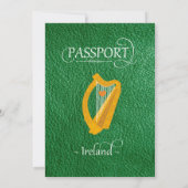 Einladung zum "Green Ireland Passport" (Rückseite)