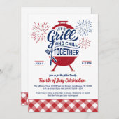 Einladung zum Grill- und Chill-Memorial-Cookout (Vorne/Hinten)