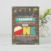 Einladung zum großen 1. Geburtstag (Stehend Vorderseite)