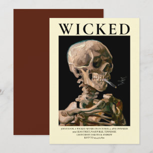 Einladung zum Halloween-Fest mit feiner Kunst: Kop