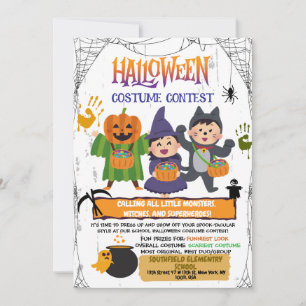 Einladung zum Halloween-Kostümwettbewerb