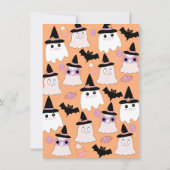 Einladung zum Halloween-Party (Rückseite)