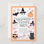 Einladung zum Halloween-Party (Vorderseite)