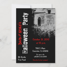 Einladung zum Halloween-Party