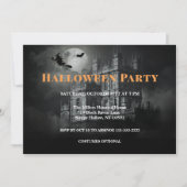 Einladung zum Halloween-Party Bleak Mansion (Vorderseite)