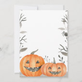 Einladung zum Halloween-Party, Boo Bash Einladung (Rückseite)