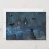 Einladung zum Halloween-Party Eerie Night (Rückseite)