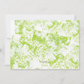 Einladung zum Halloween-Party "Gute Zeit" (Rückseite)