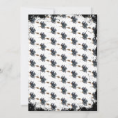 Einladung zum Halloween-Party Spuk Haus (Rückseite)