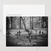 Einladung zum Halloween-Party Vintagen Fotos (Vorne/Hinten)