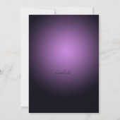 Einladung zum Halloween-Party von Hand (Rückseite)