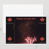 Einladung zum Happy Canada Day (Vorne/Hinten)