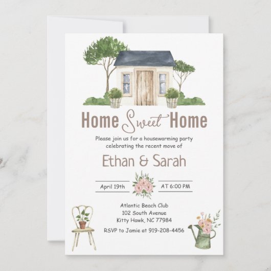 Einladung zum Haushalt (Vorderseite)