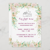 Einladung zum Haushalt (Vorne/Hinten)