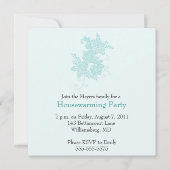 Einladung zum Haushalt - blau (Vorderseite)