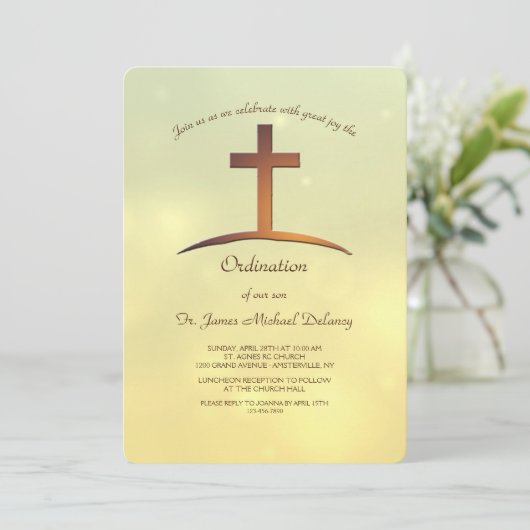 Einladung zum Heiligen Kreuz (Stehend Vorderseite)