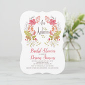 Einladung zum Herbstbrand (Stehend Vorderseite)