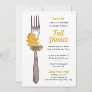 Einladung zum Herbstessen oder Herbstveranstaltung