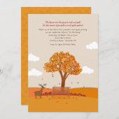 Einladung zum Herbsttag (Vorne/Hinten)