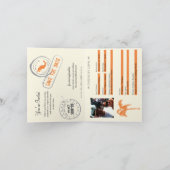 Einladung zum Hochzeitausweis nach Mexiko (Innenseite)