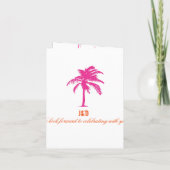 Einladung zum Hochzeitausweis nach Mexiko (Rückseite)