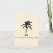 Einladung zum Hochzeitausweis nach Mexiko (Rückseite)