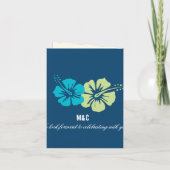 Einladung zum Hochzeitausweis nach Mexiko (Rückseite)