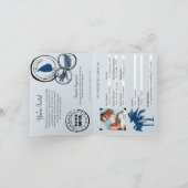 Einladung zum Hochzeitausweis nach Sri Lanka (Innenseite)