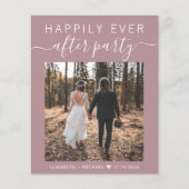 Einladung zum Hochzeiten von Foto QR Code Empfang (Vorderseite)