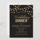 Einladung zum Hochzeitsessen (Vorderseite)