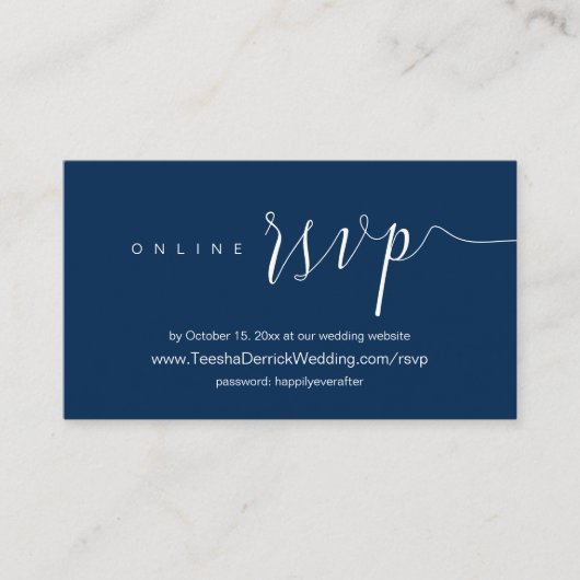 Einladung zum Hochzeitsessen, Online-UAWG (Vorderseite)