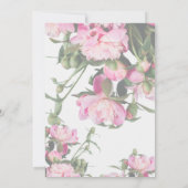 Einladung zum Hochzeitsfeier (Rückseite)