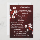 Einladung zum Hochzeitsfeiern (Vorderseite)