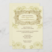 Einladung zum Hochzeitsfeiern (Vorne/Hinten)