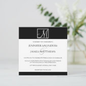 Einladung zum Hochzeitsfeiern (Stehend Vorderseite)