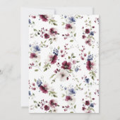 Einladung zum Hochzeitsfeiern (Rückseite)