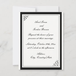 Einladung zum Hochzeitsfeiern